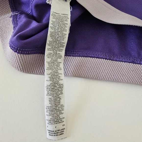 NIKE logo Sports Bra Dri Fit racerback pullover Small - Picture 4 of 5